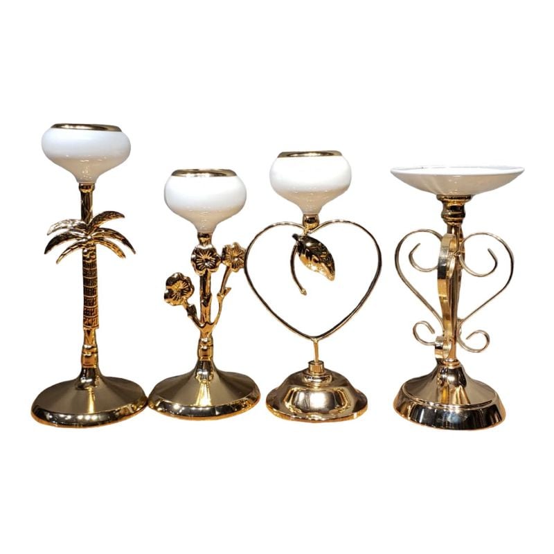 (TPM-1461-A) 1 Piece Candle Stand Medium-Size 1