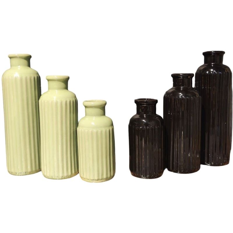(TPM-2000) 3 Pieces Vases Set Each Colour