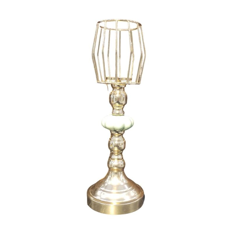 (Tpm-1287) New Green Center Design Candle Stand