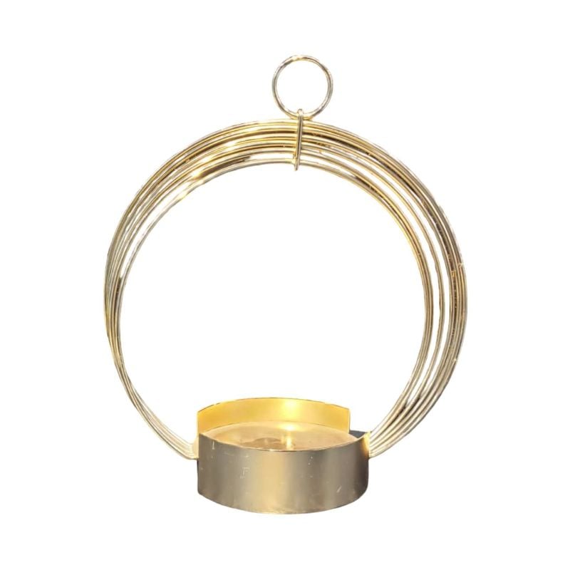 (TPM-1132) Rings Design Candle Stand Medium