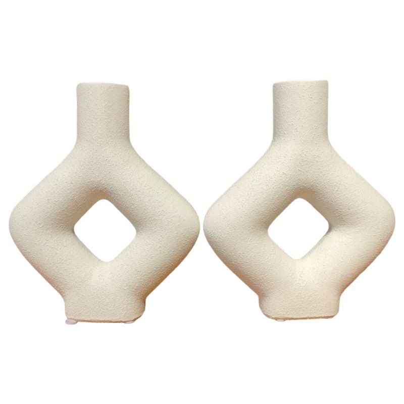 (TPM-1521) White Series Vase 3-26