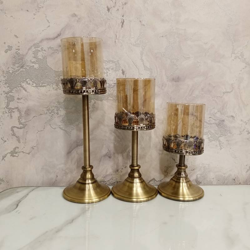 (TPM-481) 3 Size Candle Stand