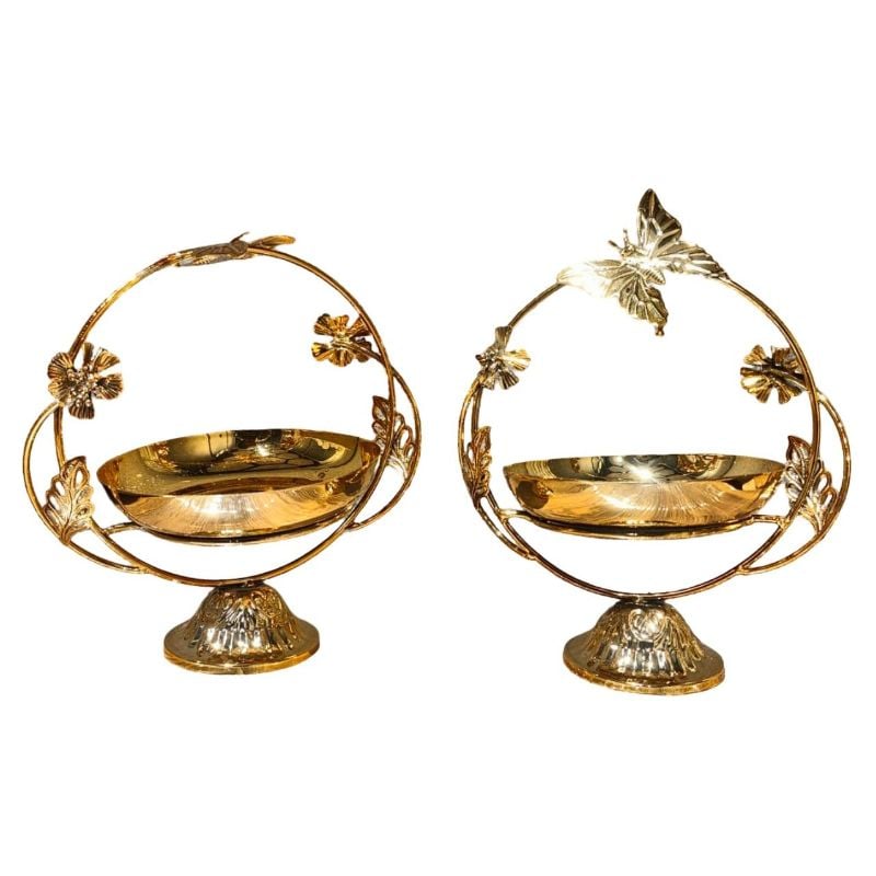 (TPM-1543) 1 Piece Dish Platter Silver