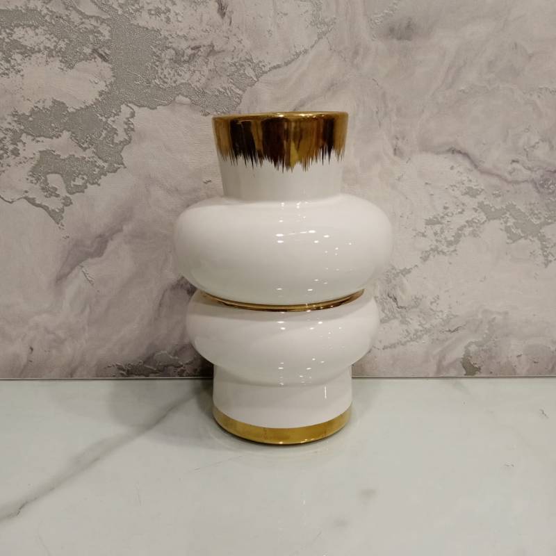 (TPM-459) White Vase circle