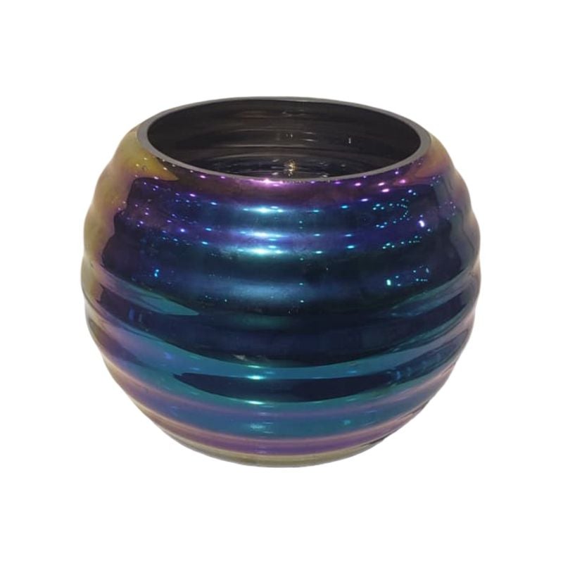 (TPM-057) Blue Glass Bowl