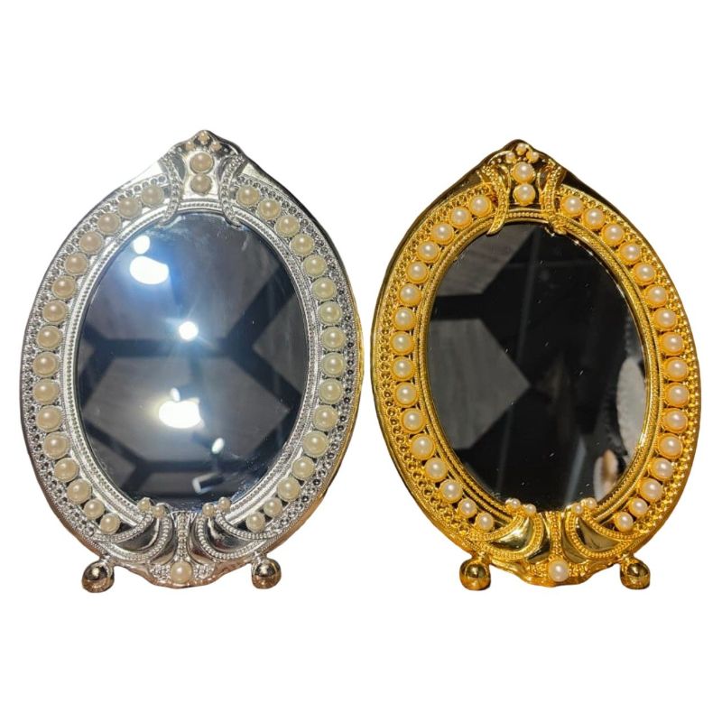 (TPM-1533) Victorian Heritage Pearl Vanity Mirror