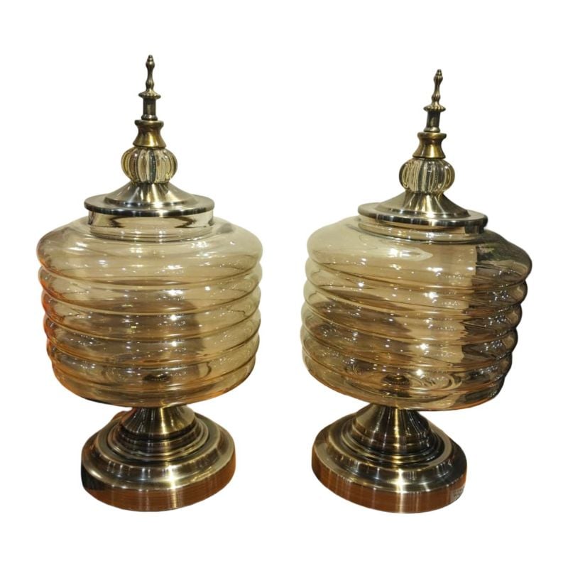 (TPM-491) Glass Jar With Lid