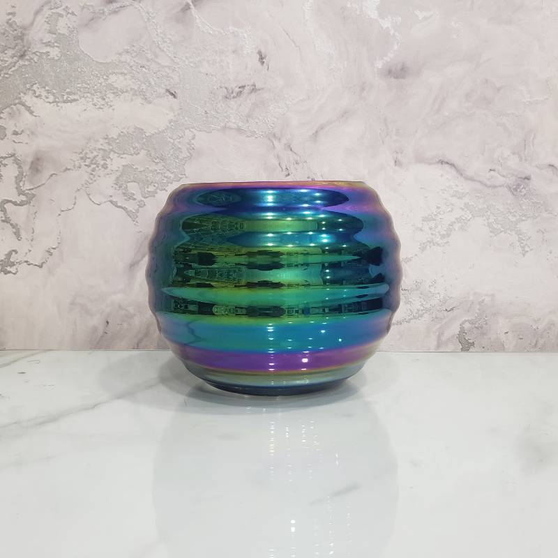 (TPM-057) Blue Glass Bowl
