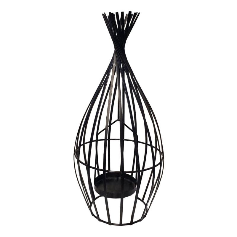 (TPM-255) Standing Cage Candle Stand M