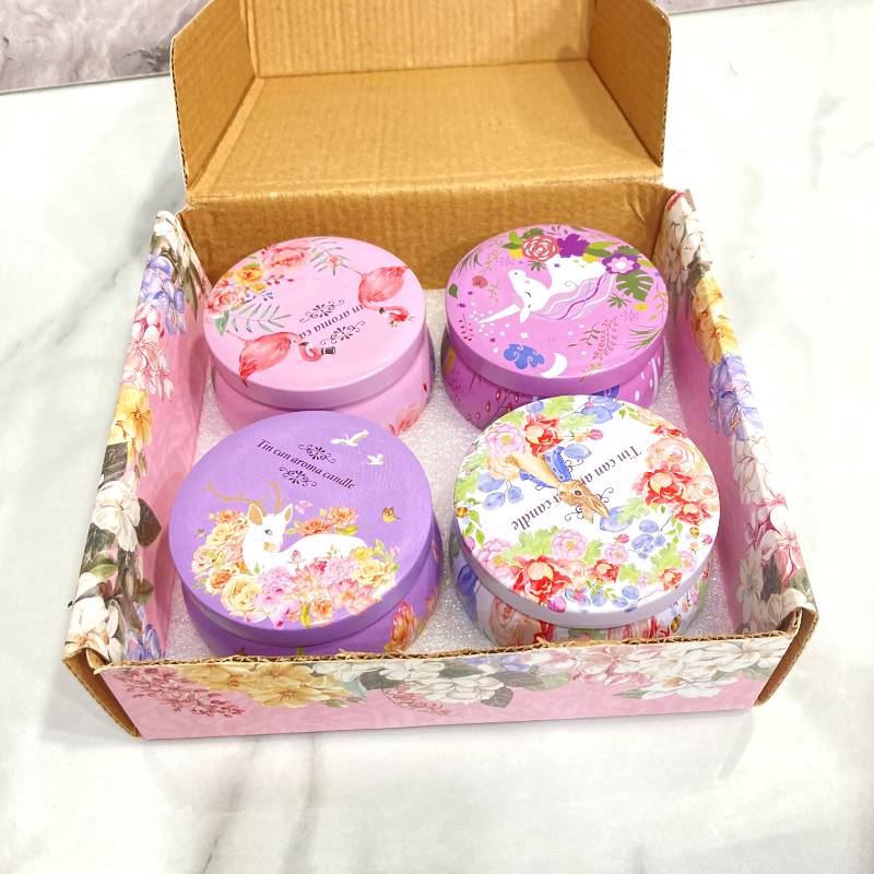 (TPM-400) Candle Turkish 4 Pcs