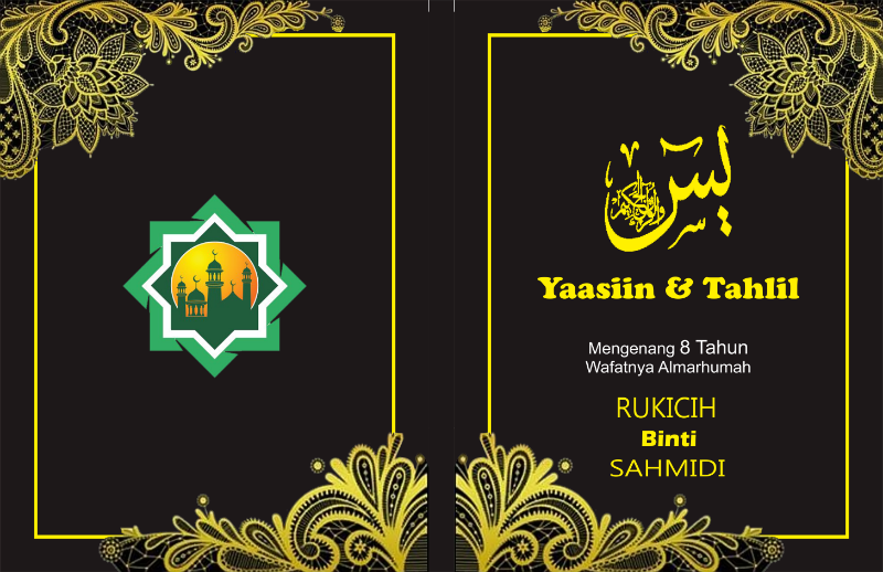 Buku Yasin Custom