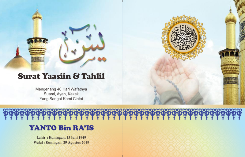Buku Yasin Custom