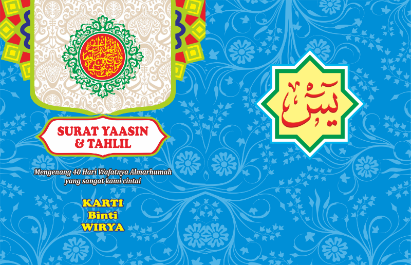 Buku Yasin Custom