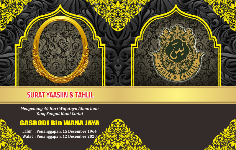 Buku Yasin Custom