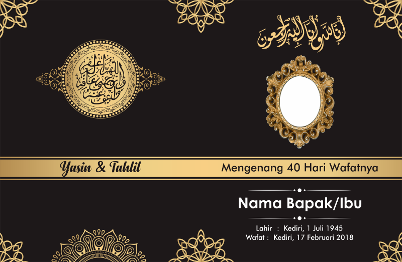 Buku Yasin Custom