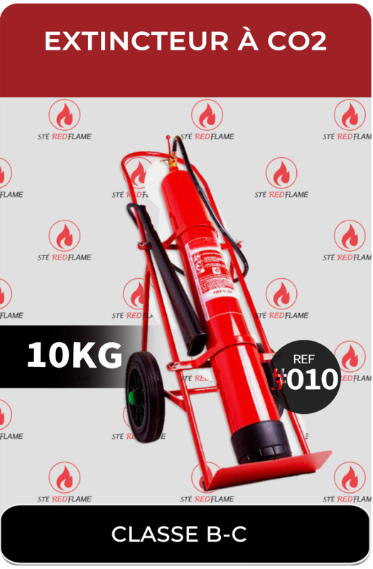 Extincteur à CO2 10 Kg