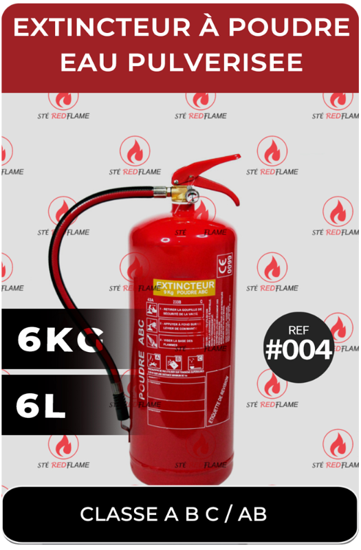 Extincteur à poudre 06 Kg