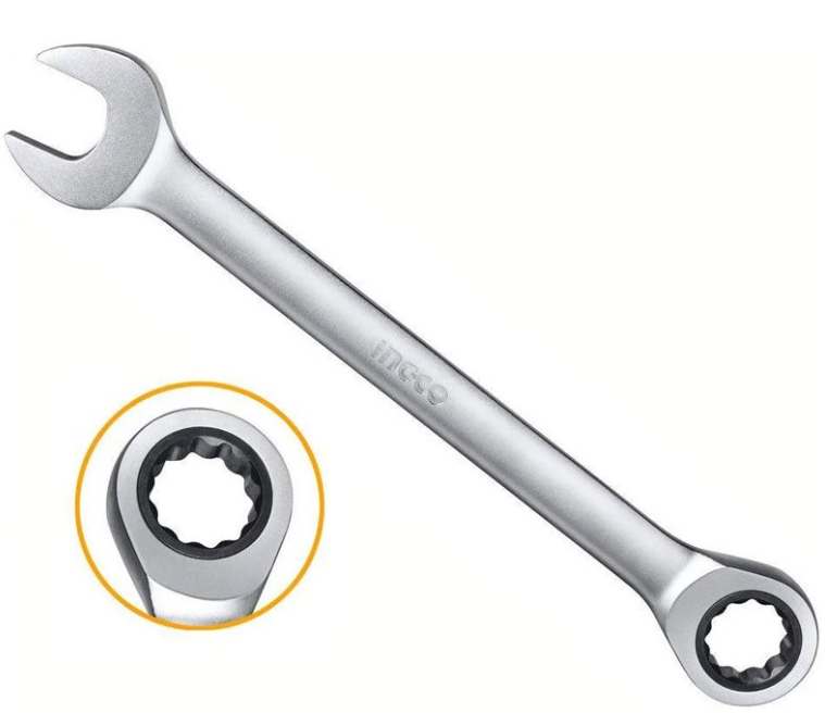 Llave Combinada Ingco Criquet 06 Mm - Industrial - Hcspar061