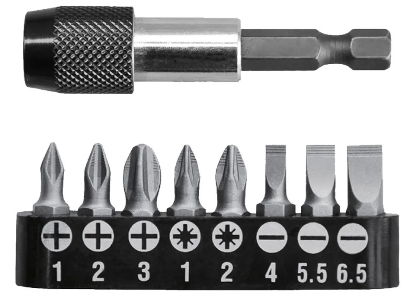 Punta Taladro Ingco Puntas 9 Pzas - Aksd0071