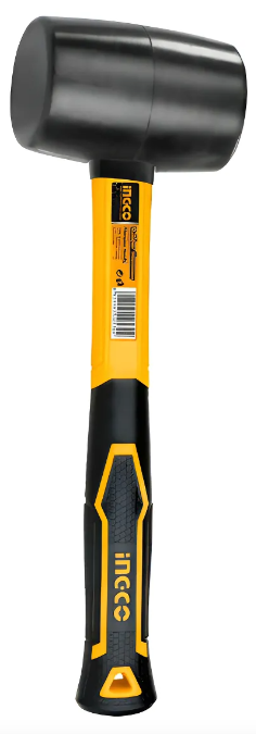 Mazo De Goma Super Ingco - 16Oz/450G M/Fibra - Hruh8816