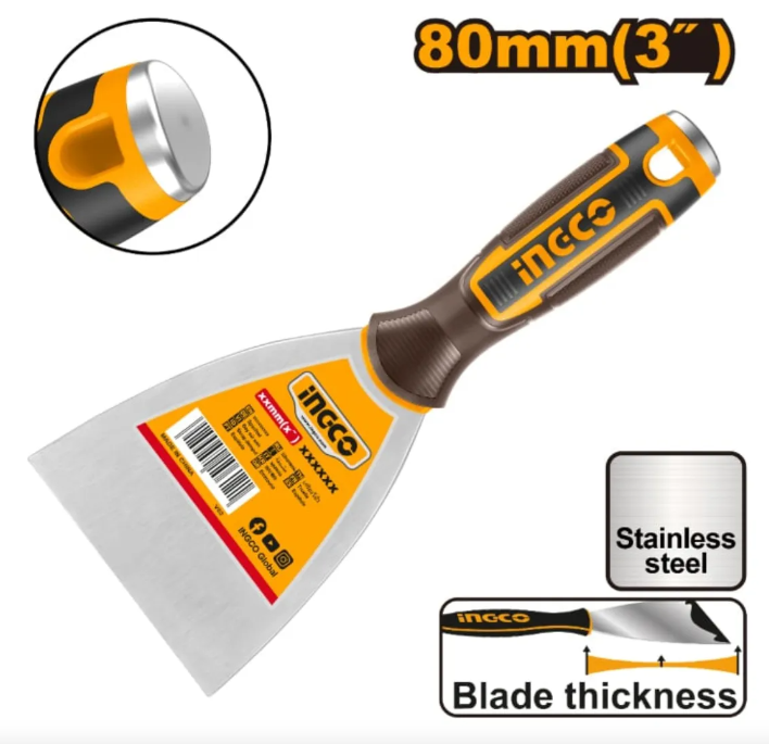 Espatula Ingco 80Mm - Industrial - Hput08080