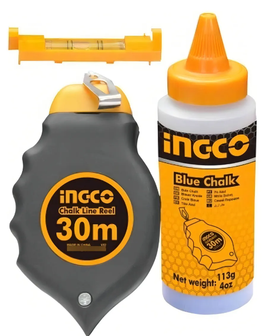 Plomada Trazadora Ingco - 30M C/Polvo - Hclr0130