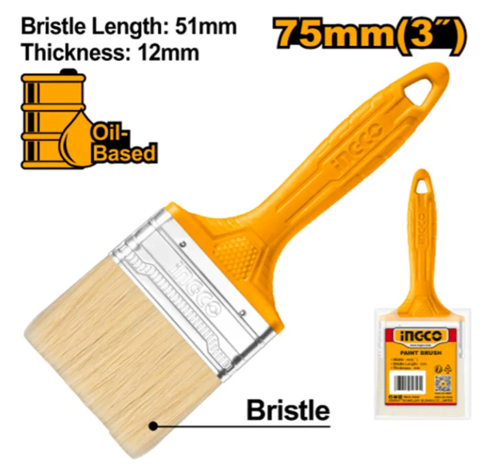 Pincel V1 75mm(3") Ingco - CHPTB78603