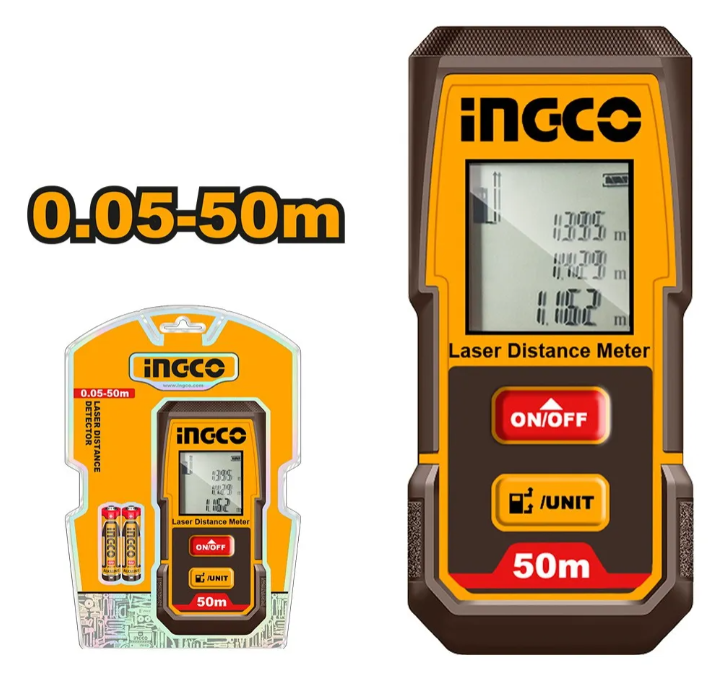 Metro Laser - Super Ingco - 0.05-50M - Hldd0508