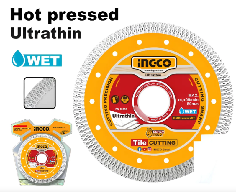 Disco Diamantado Super Ingco - Industrial Ultrafino 230x22.2mm - Dmd082301ht