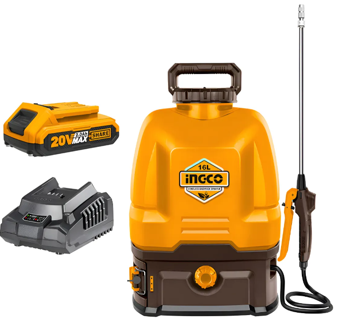 Pulverizador Super Ingco - P20S 16L S/Bateria C/Carton - Cspli2016