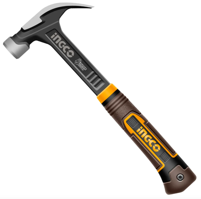 Martillo Galponero Super Ingco - Magnetico 16Oz- 450G Industrial M/Fibra - Hch81016l