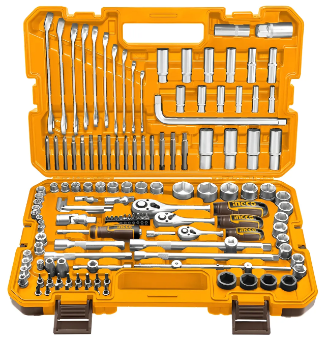 Set Herramineta Tubo 1/2-1/4" + Herramienta 139 Pcs - Industrial - Hkthp21391