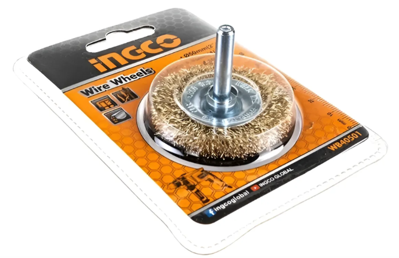 Cepillo Circular Plano Rizado 2 /50Mm Para Taladro Vastago 1/4` - Wb40501