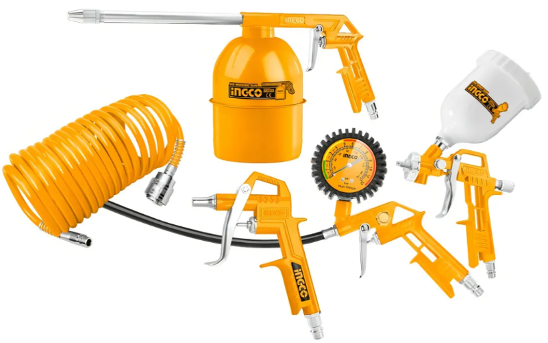 Kit Compresor 5 Piezas Super Ingco - Akt0053-1