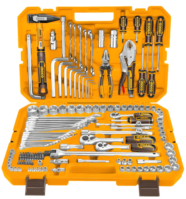 Set Herramineta Tubo 1/2-1/4" + Herramienta 142 Pcs - Industrial - Hkthp21421