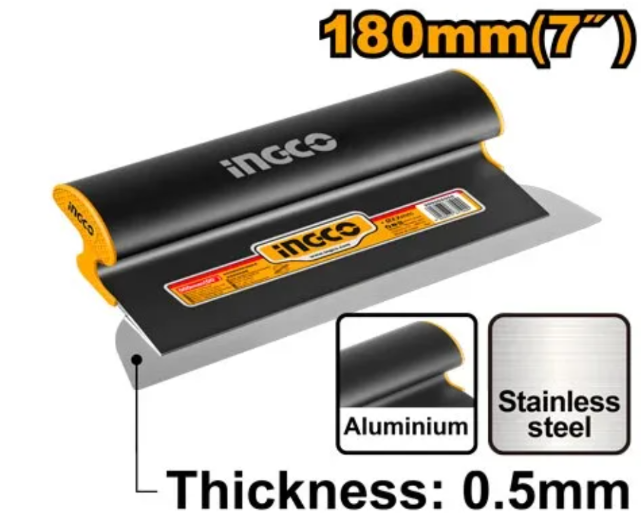 Cuchilla P/Desnatar Paneles Yeso Ingco - 180Mm(7") - Hscl00701