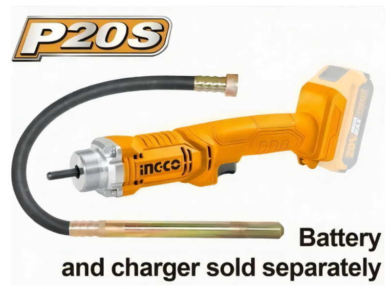 Vibrador Para Hormigon Ingco P20s - 35x1200mm - Ccvli202301