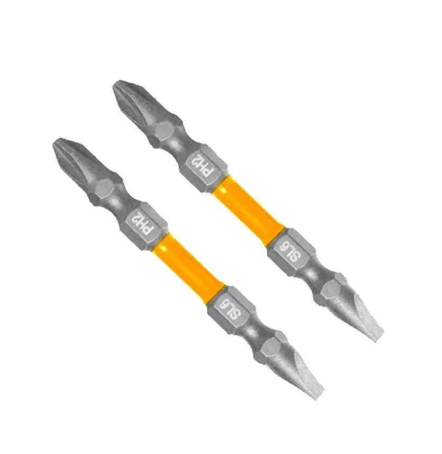 Punta Taladro Magneticas Ph2+Sl6 X 65Mm Blister X2 Industrial - Sdbim72hl665