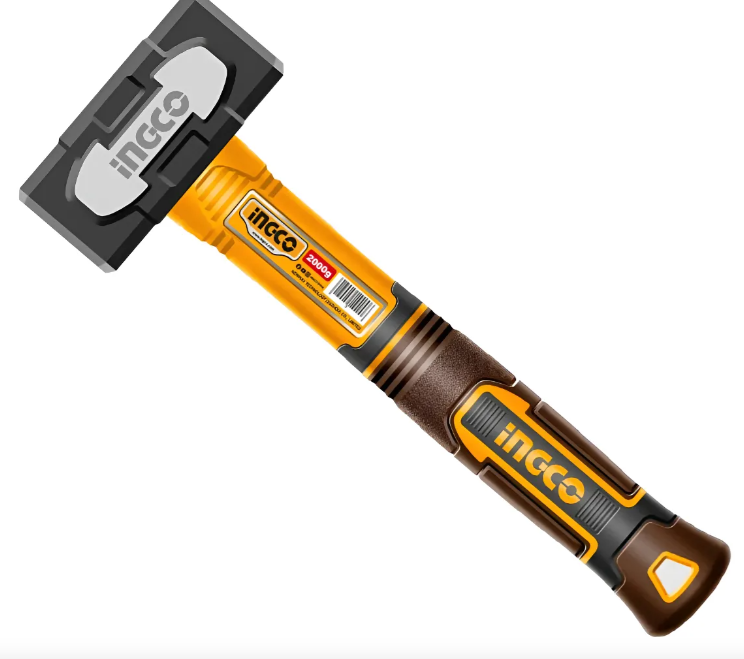 Maza 2,0Kg Cabo Fibra Vidrio - Super Ingco - Hsth82000