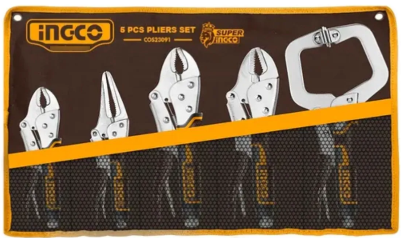 Set Pinzas Fuerza 5 Pcs - Cos23091