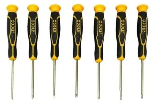 Juego Destornillador Precision 7 Pzs - Industrial - Hksd0718