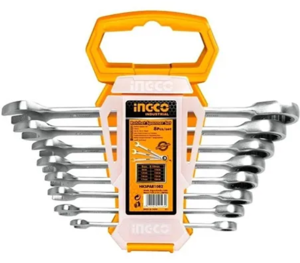 Set Llave Combinada Criquet 8 Pcs - 8-19mm - HKSPAR1082