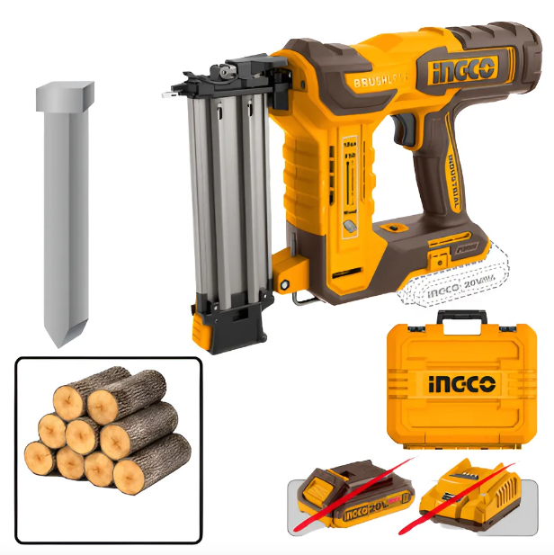 Clavadora Super Ingco - P20S 50Mm Brushless S/Bateria C/Maletin - Cbnli5005