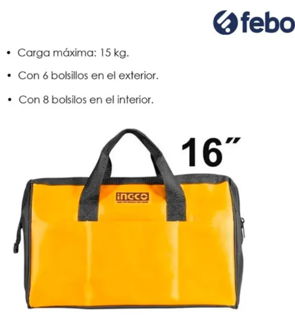 Bolso Porta Herramienta 16" - Htbg281628