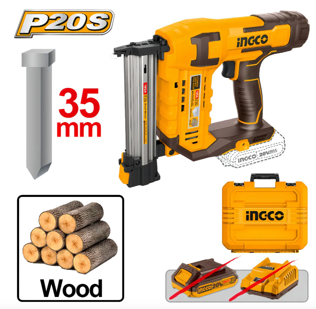 Clavadora Super Ingco - P20S 35Mm S/Bateria C/Maletin - Cbnli3505