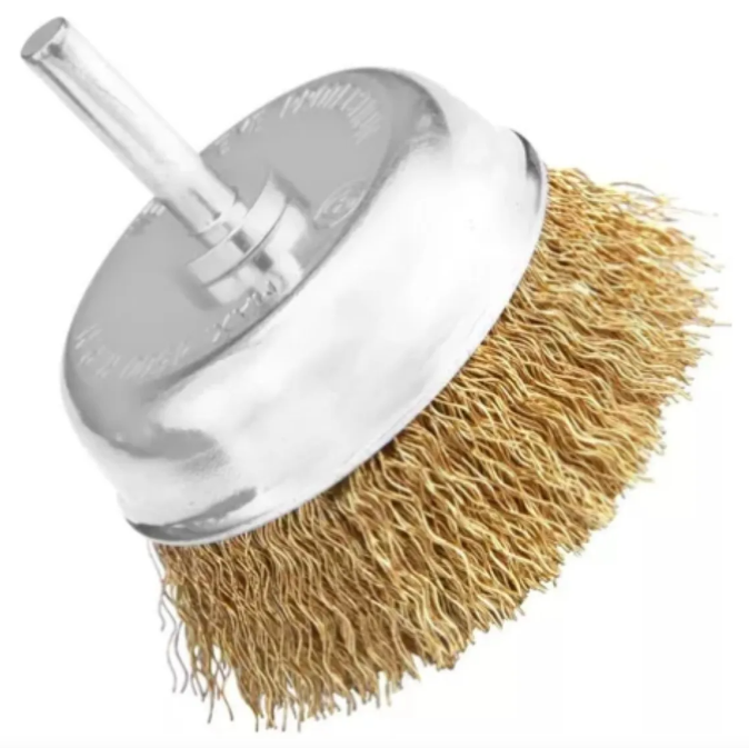 Cepillo Copa Rizado 2 /50Mm Para Taladro Vastago 1/4 - Wb30501