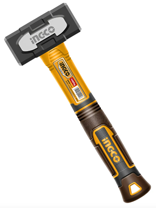 Maza 1.0Kg Cabo Fibra Vidrio - Super Ingco - Hsth81000