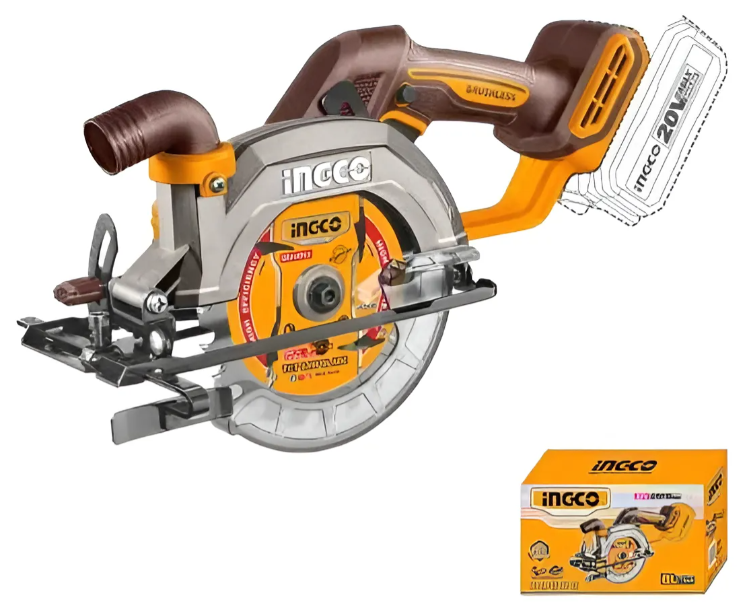 CSLI1402 - Csli1402Sierra Circular Super Ingco - P20S 140Mm Brushless S/Bateria C/Carton - Csli1402