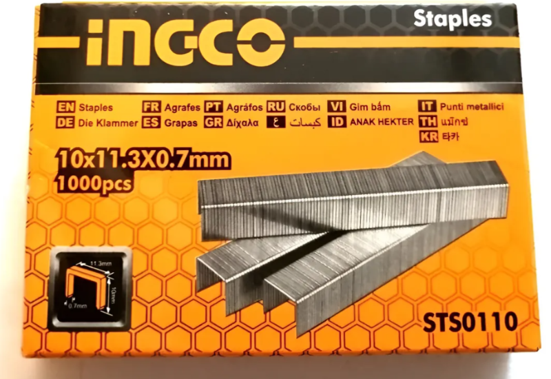 Grampas 10 X11,3 X0,7Mm (x1000) Para Hsg14018 - Sts0110