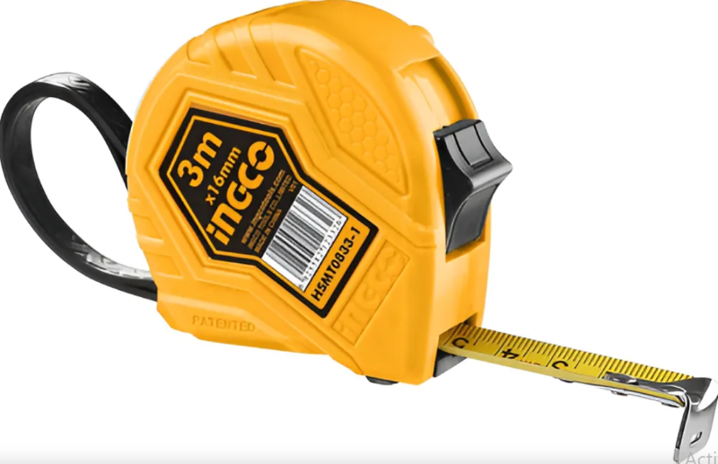 Cinta Metrica Super Ingco - 3Mx16Mm - ABS Metrica-Pulgada - Hsmt39316